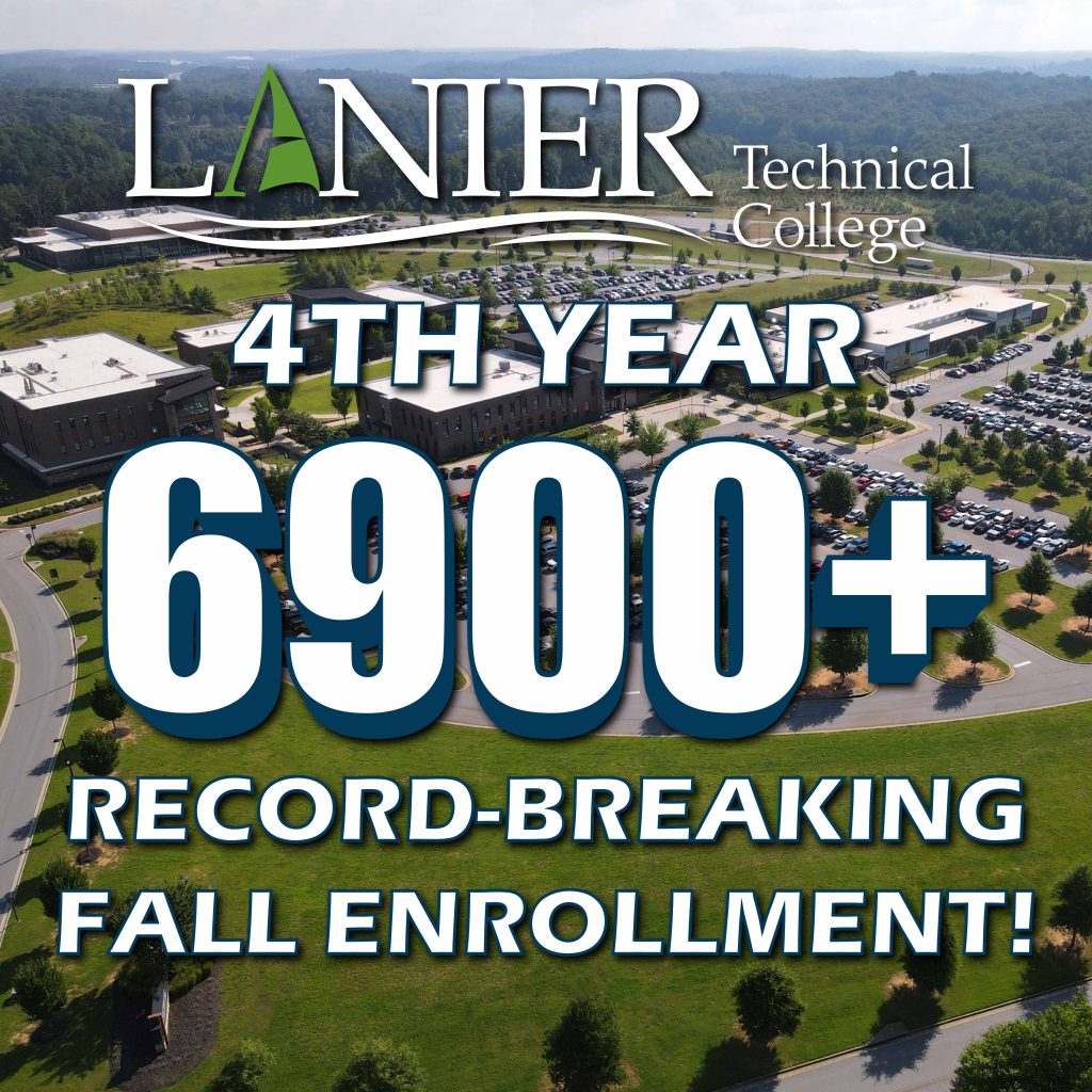 Lanier Tech Fall Growth Pattern Continues for Fourth-Straight Year